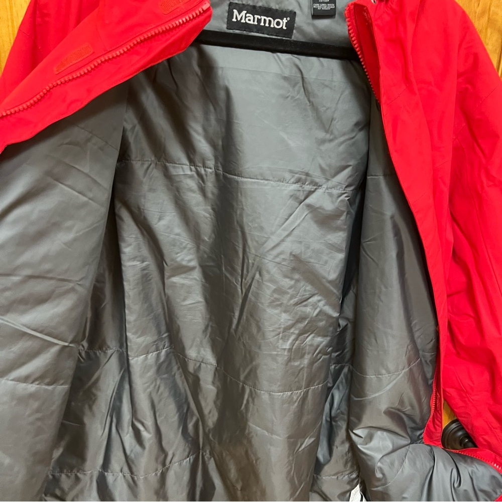 Marmot Snowboard Jacket, Red, Size XL - Picture 5 of 6